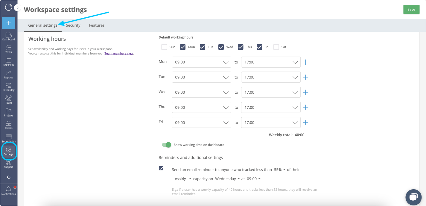 Introducing Time Tracking Email Reminders - Modern Colorful Art - Retina